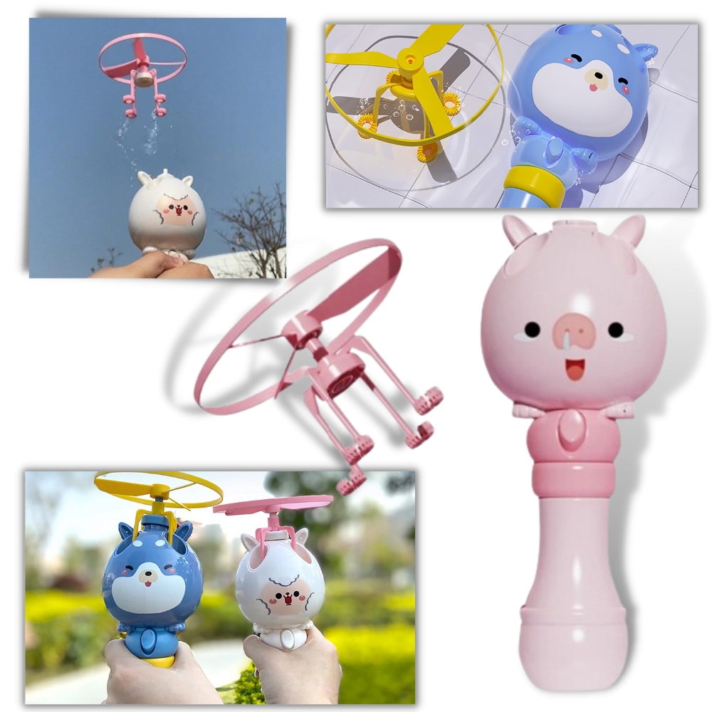 2-in-1 Toy Bubble Machine