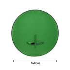 Collapsible Green Screen for Chair