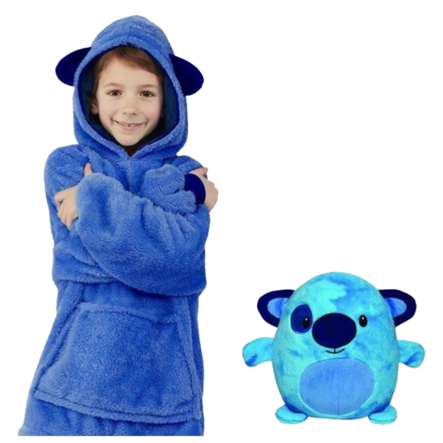 2 in 1 Foldable hoodie plush