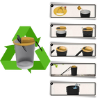 Piège à rats et souris par seau