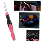 Set of Ergonomic LED Crochet Hooks