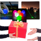 Pack of 6 LED Glowing Golf Balls