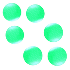 Pack of 6 LED Glowing Golf Balls