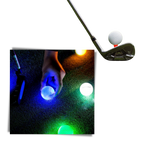 Pack of 6 LED Glowing Golf Balls