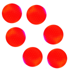 Pack of 6 LED Glowing Golf Balls