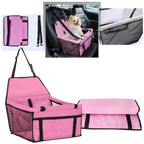 Pet dog car carrier adjustable seat