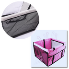 Pet dog car carrier adjustable seat