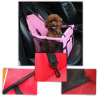 Pet dog car carrier adjustable seat