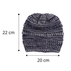 Bonnet à trou pour queue de cheval et chignon