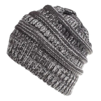 Bonnet à trou pour queue de cheval et chignon