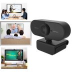 Rotating 1080p HD USB Webcam with Microphone