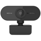 Rotating 1080p HD USB Webcam with Microphone