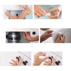Pack of 4 Child Safety Magnetic Cabinet Locks