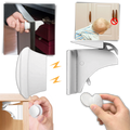 Pack of 4 Child Safety Magnetic Cabinet Locks