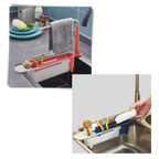 Extendable Storage Rack for Sink