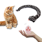 Remote control interactive snake toy for cat