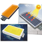 Motion-Sensing Solar-Powered Outdoor LED