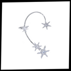 Pair of Zirconia Clip-on Fashion Earrings