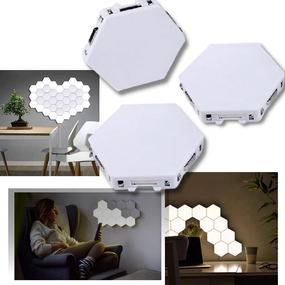 Pack of 3 Modular Touch Lights