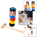 Magic Unbreakable Wooden Man Toy