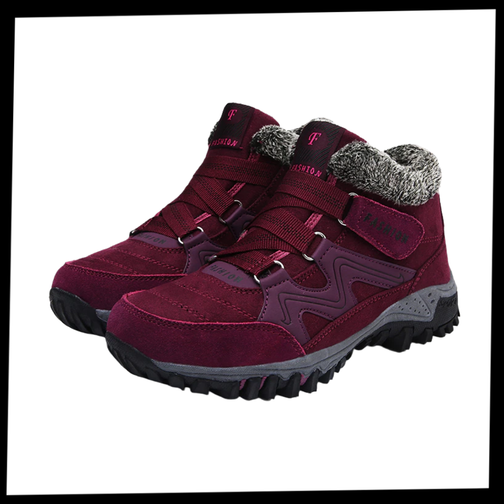 Bottes d'hiver en cuir