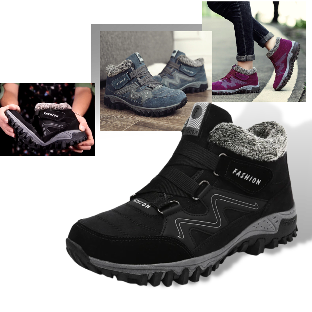 Bottes d'hiver en cuir