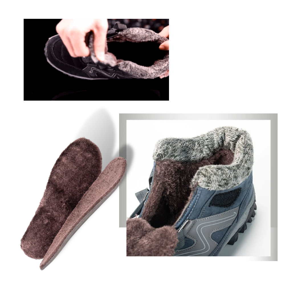 Bottes d'hiver en cuir