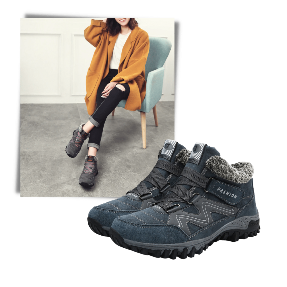 Bottes d'hiver en cuir