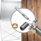 Dual Function Woodworking Scribing Tool