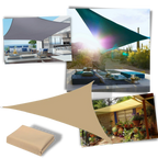 Water Resistant Triangle Sun Shade Sail