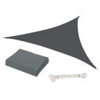 Water Resistant Triangle Sun Shade Sail