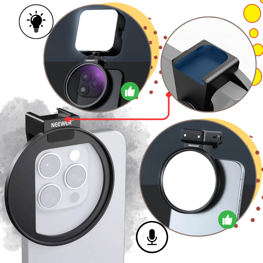 Anti-Leak Phone Camera Lens