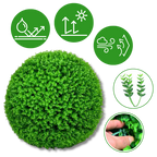 Boules de gazon topiaire artificiel