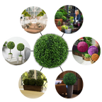 Boules de gazon topiaire artificiel