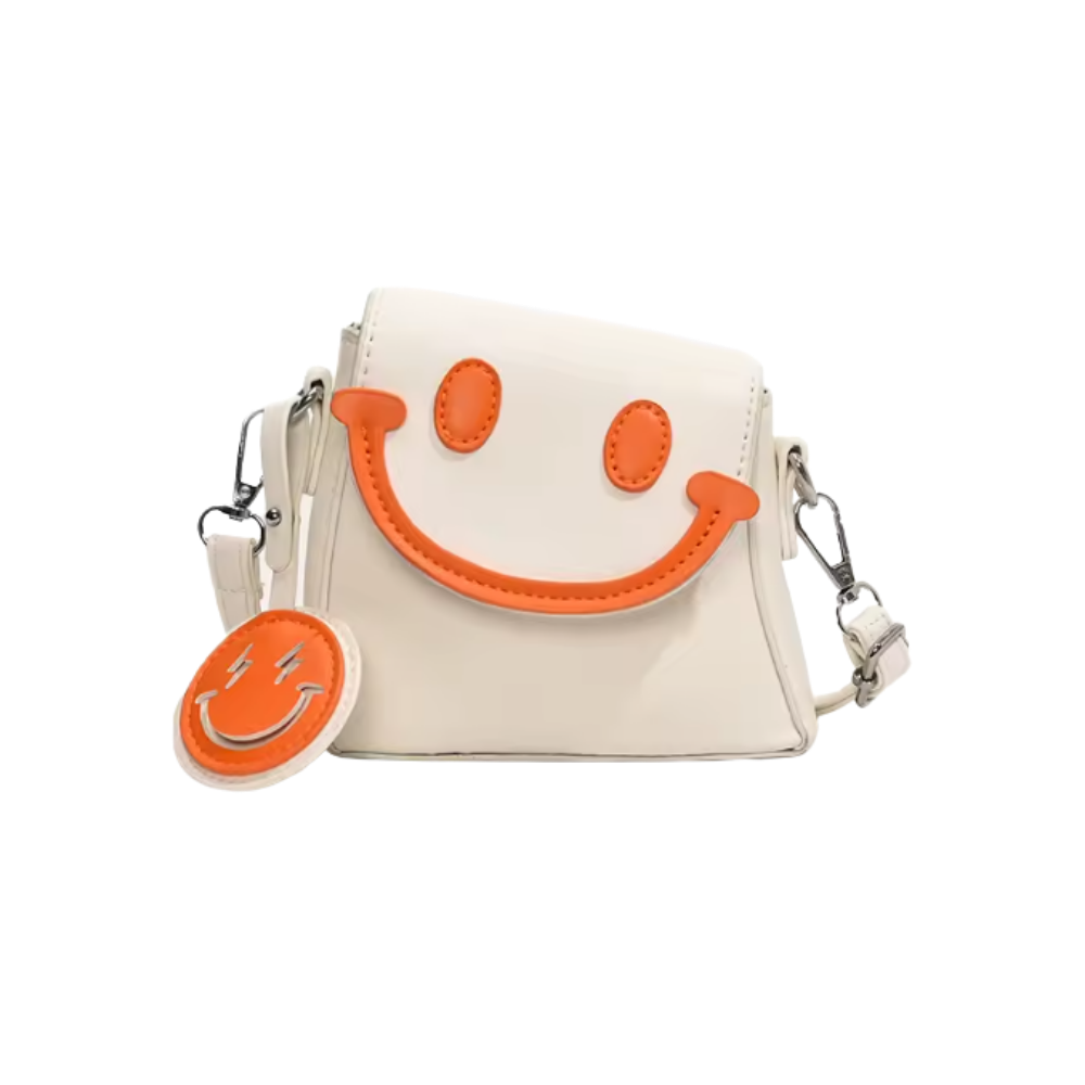Cheerful Smile Crossbody Purse