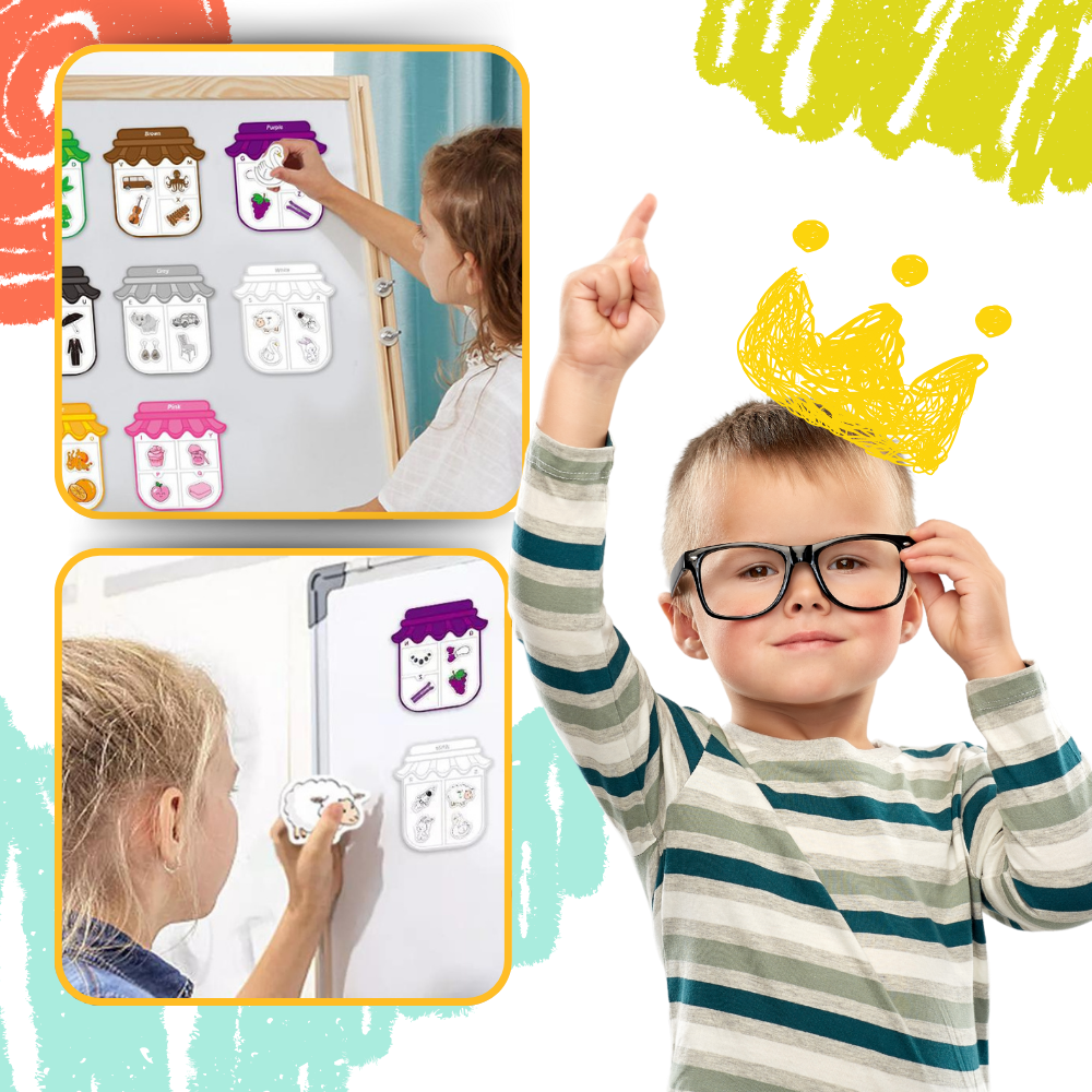 Colorful Educational Magnets