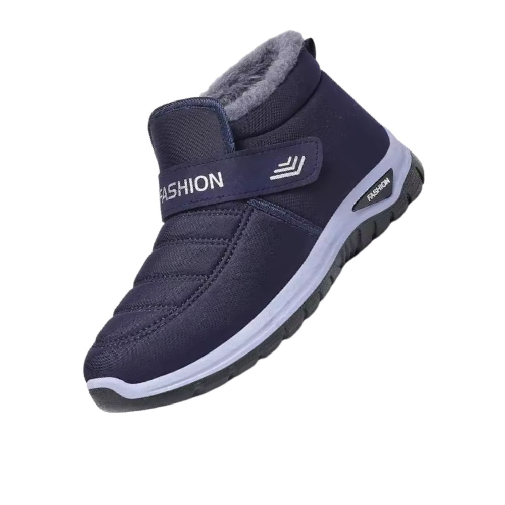 Bottines d'hiver rembourrées à isolation thermique