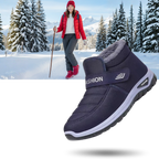 Bottines d'hiver rembourrées à isolation thermique