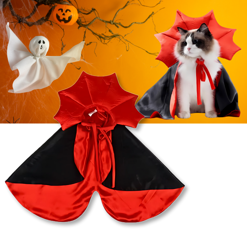 Cute Dracula Halloween Pet Costume