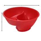 Bol à céréales avec séparation sec-humide