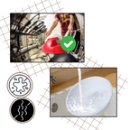 Bol à céréales avec séparation sec-humide