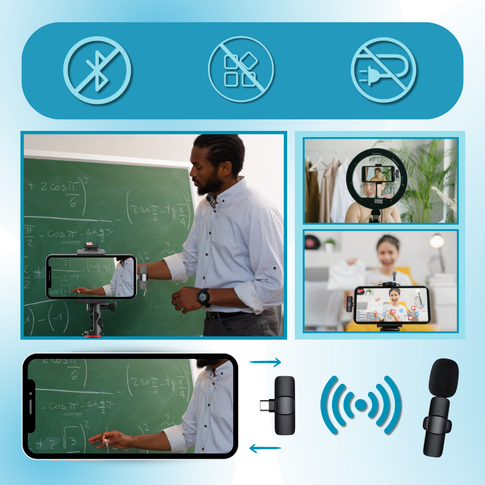 Dual Noise Cancellation Mic