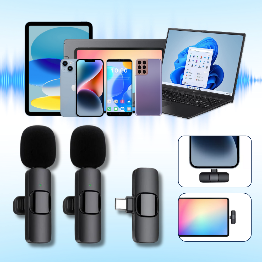 Dual Noise Cancellation Mic