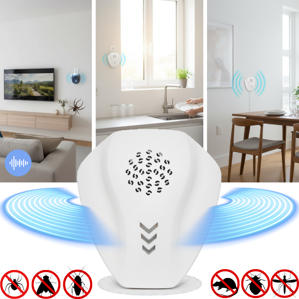 Dual Ultrasonic Pest Repeller