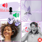 DualSync Clip Headphones