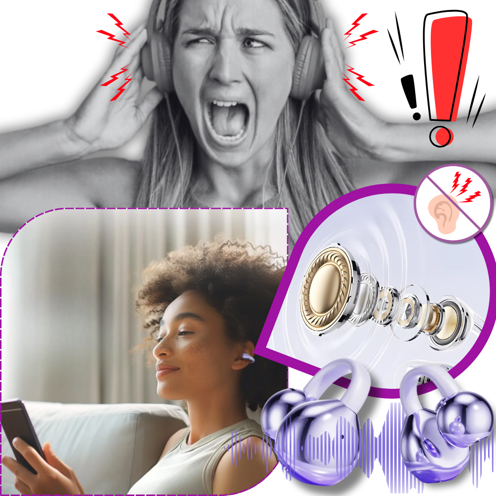 DualSync Clip Headphones