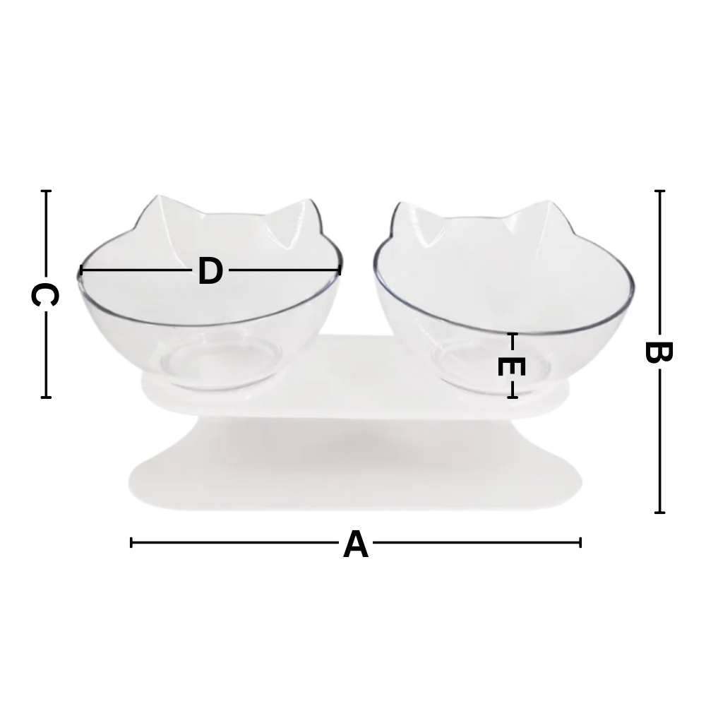 Bol confort surélevé pour chats