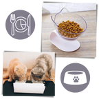 Bol confort surélevé pour chats
