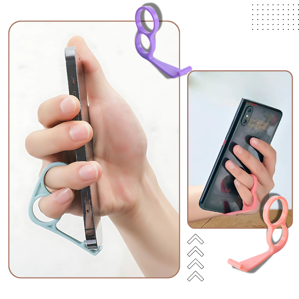 Ergonomic Phone Finger Holder