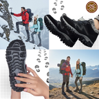 Bottines d'hiver chaudes doublées en polaire